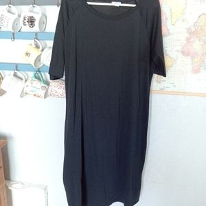LulaRoe black Julia dress